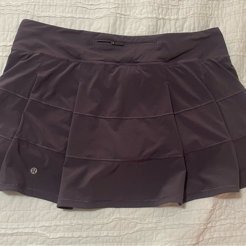 Lululemon purple tennis skirt. Great condition